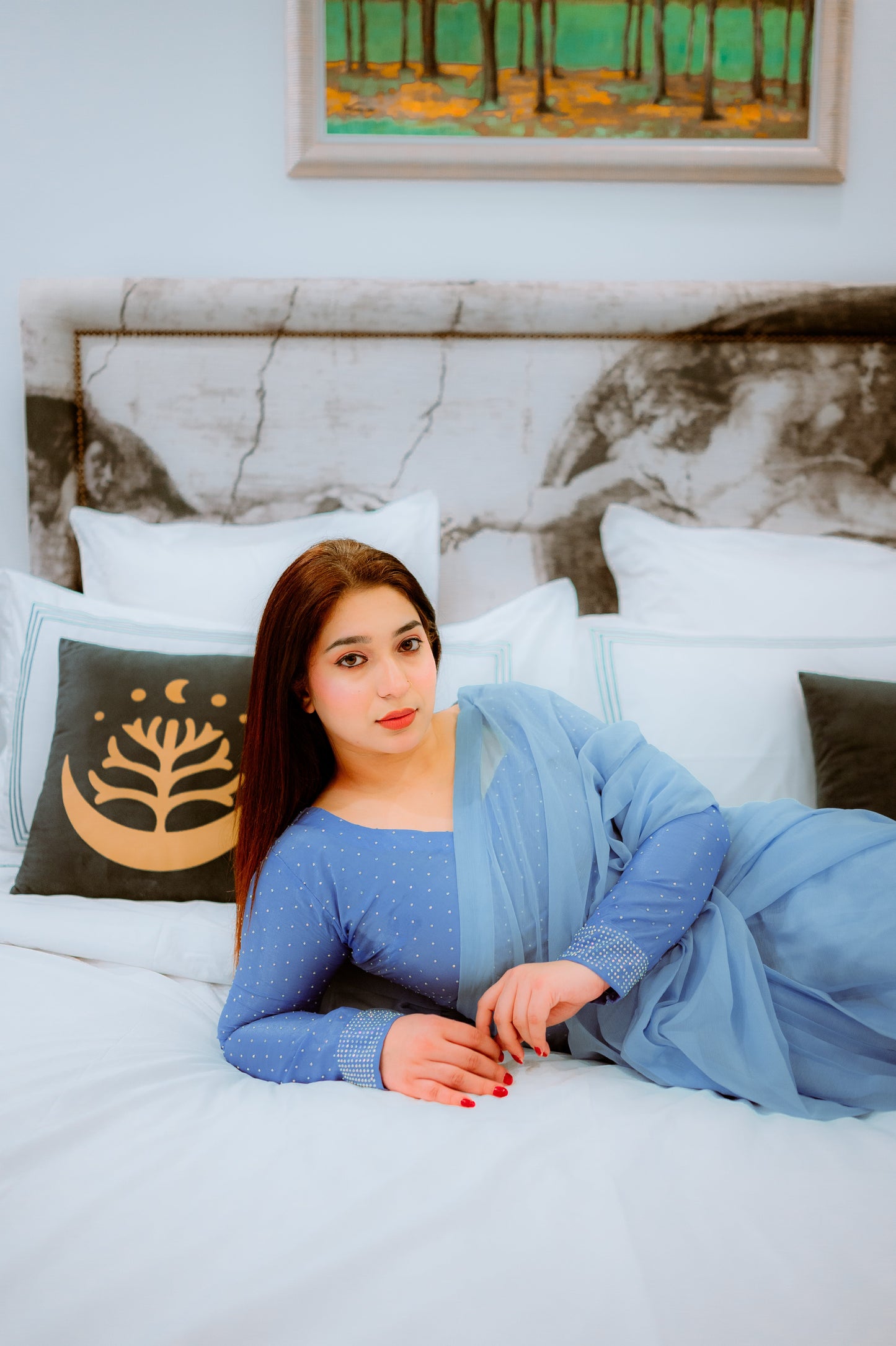 "Aabroo by Style Nest" Sky Blue