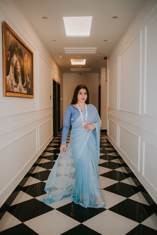 "Aabroo by Style Nest" Sky Blue