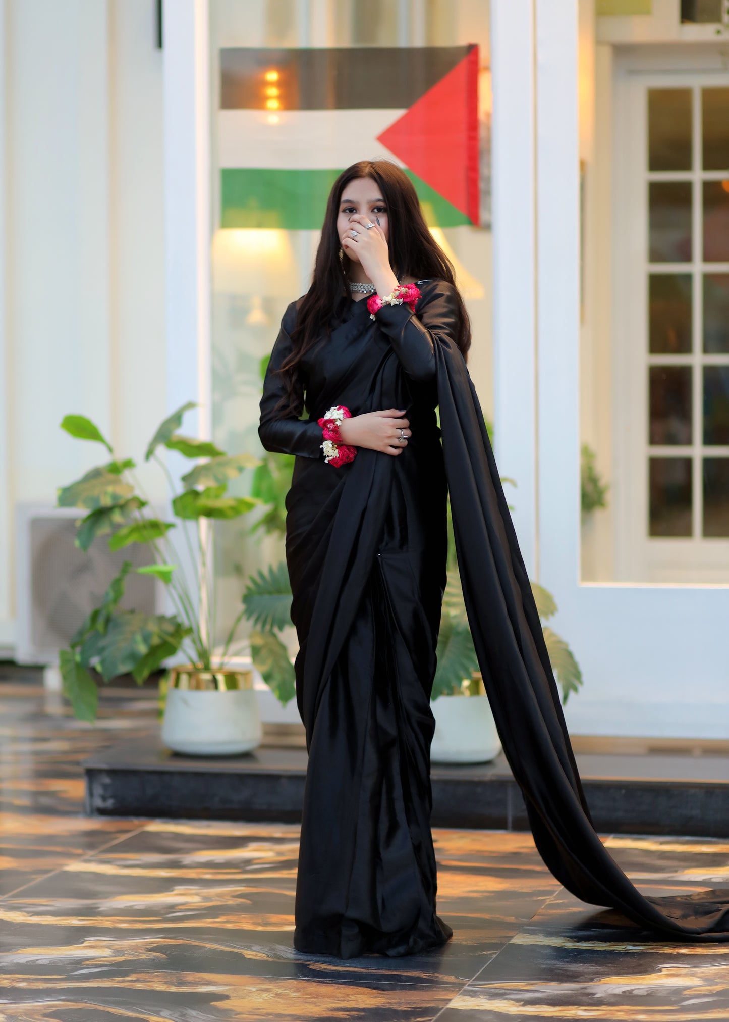 Plain Silk Saree