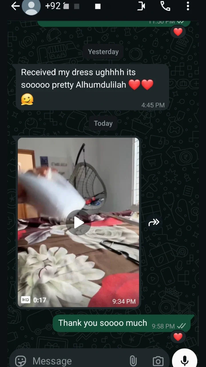 Raqs Plain Chiffon Set