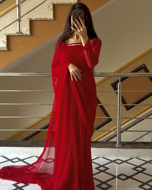 Shama-e-Husn Chiffon Saree