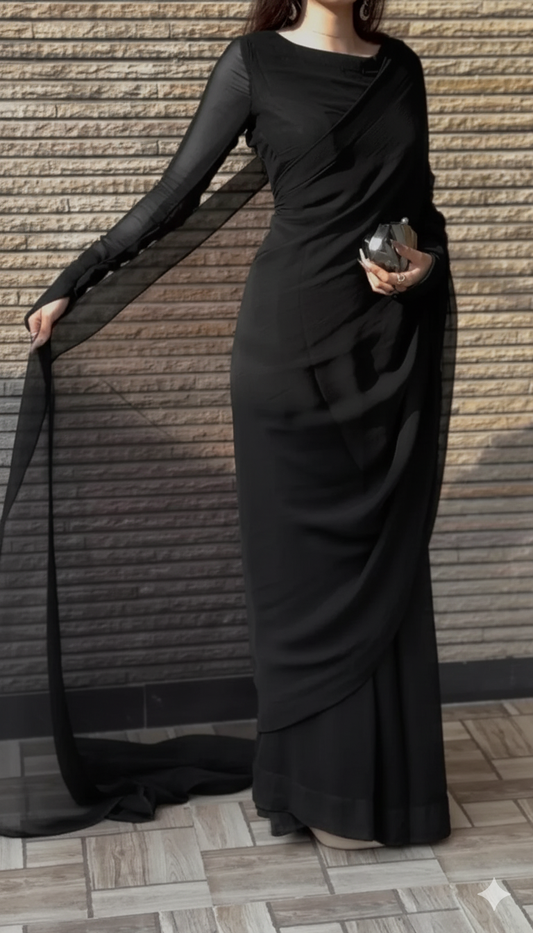 Noor-e-Chiffon Saree................