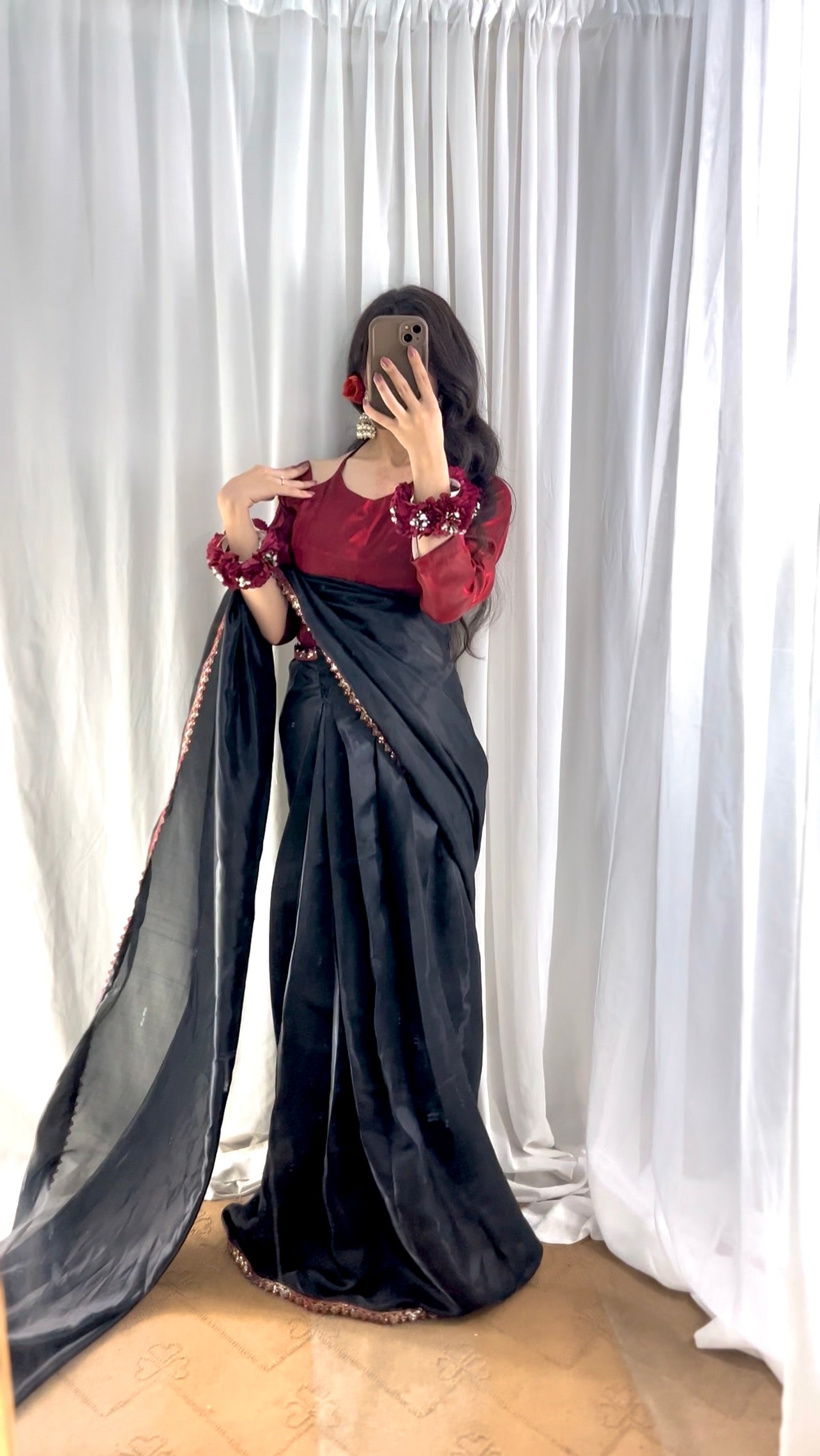 πΉ Mehr-o-Siyaah Saree β€οΈπ€