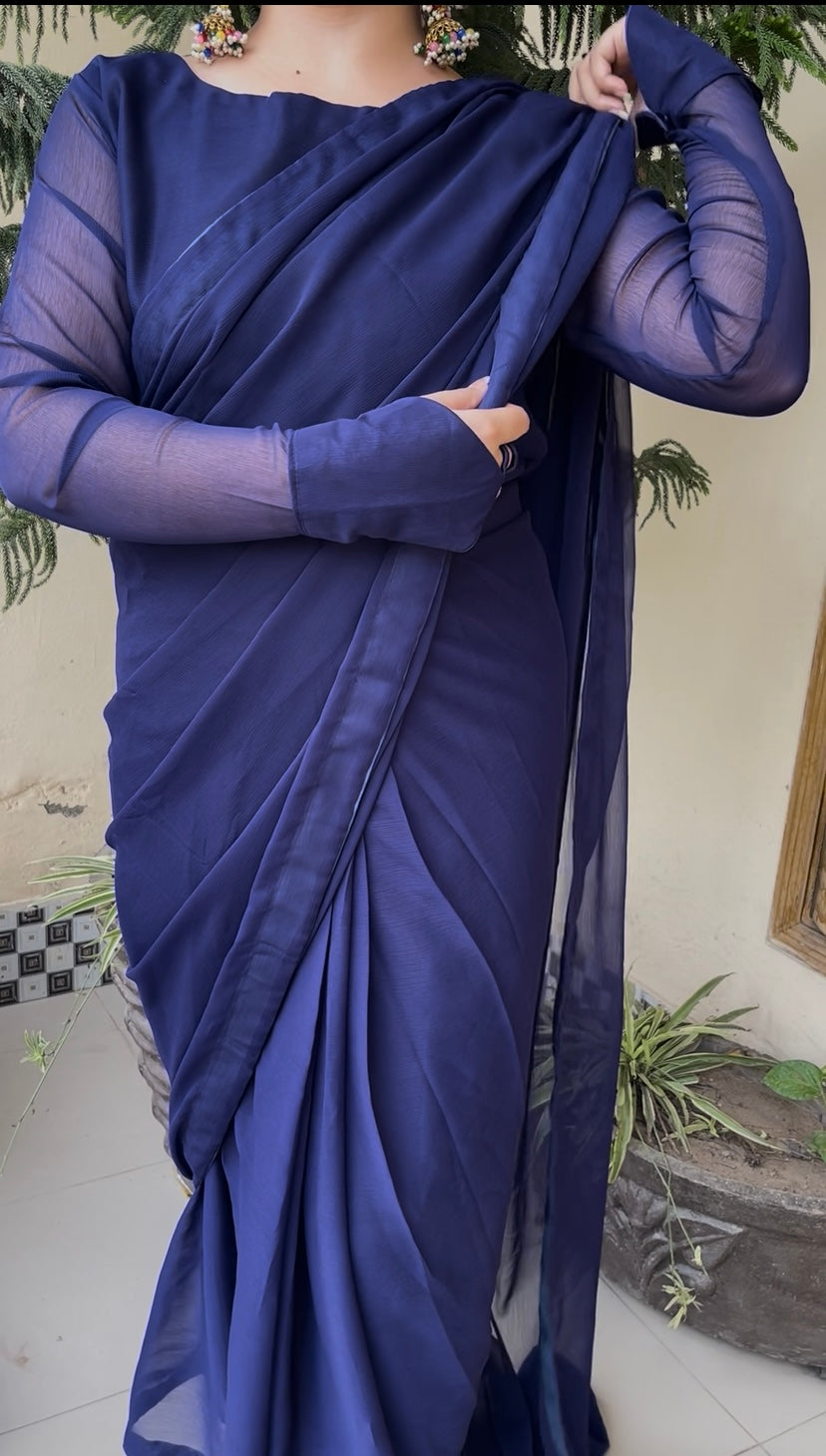 Noor-e-Chiffon Saree................