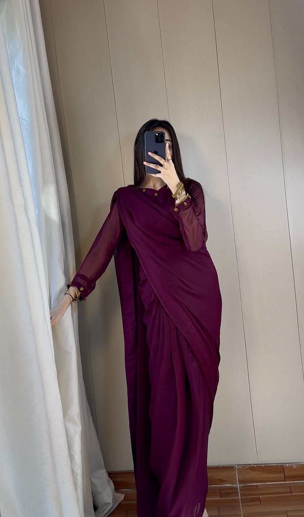 Gulbahar Chiffon Saree