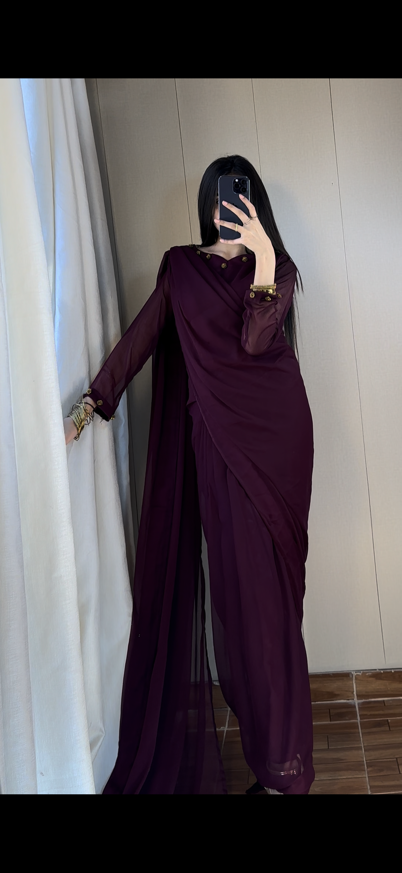 Gulbahar Chiffon Saree