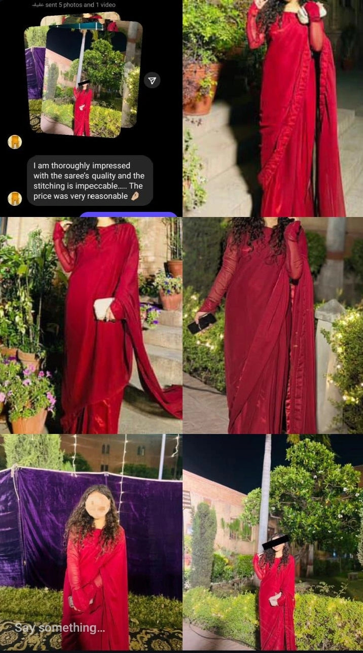 Noor-e-Chiffon Saree................