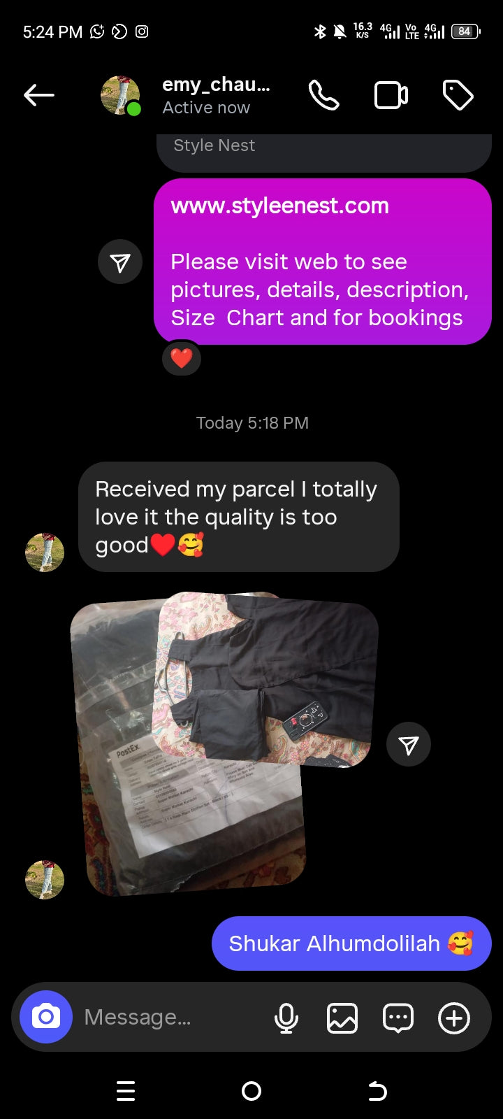 Raqs Plain Chiffon Set