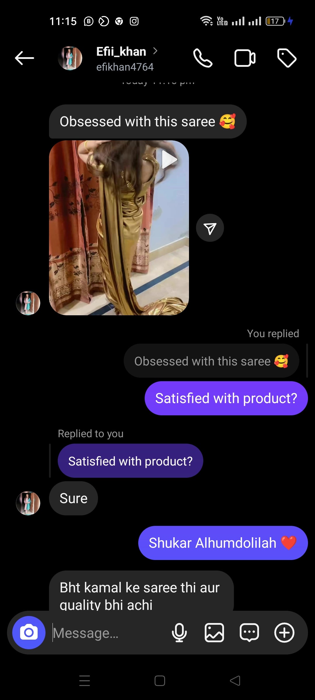 Liquid Satin Sailk Plan Saree