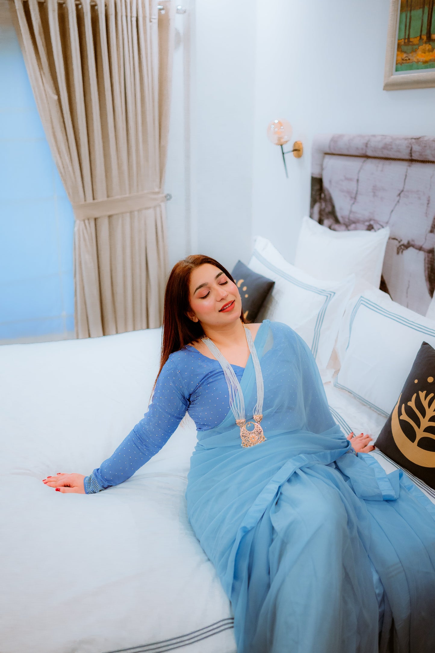 "Aabroo by Style Nest" Sky Blue