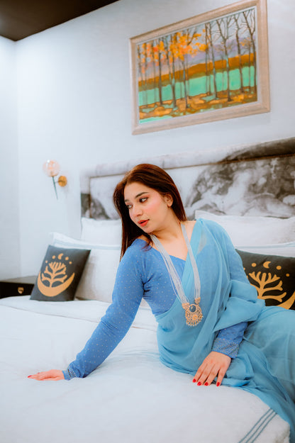 "Aabroo by Style Nest" Sky Blue