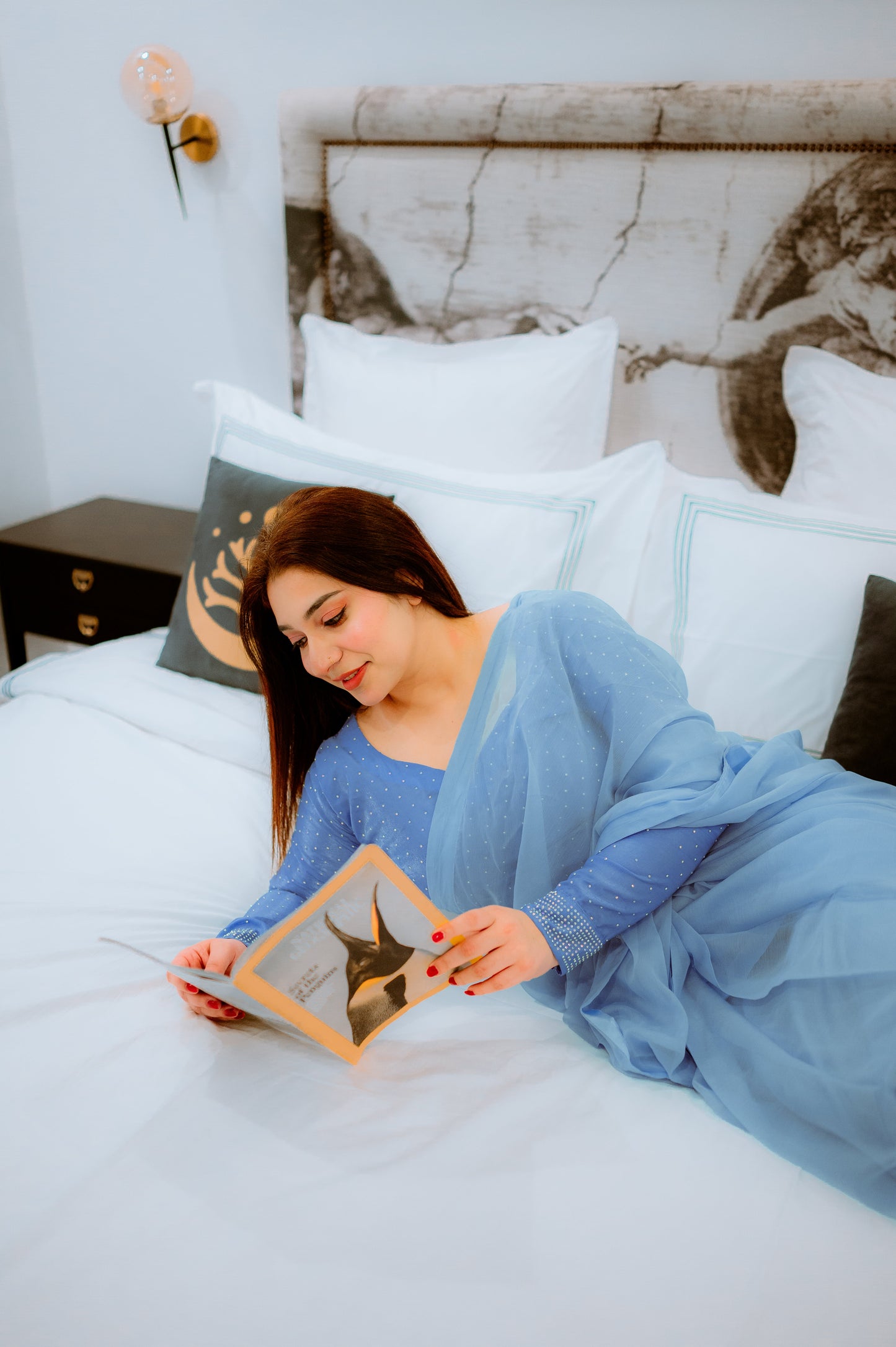 "Aabroo by Style Nest" Sky Blue