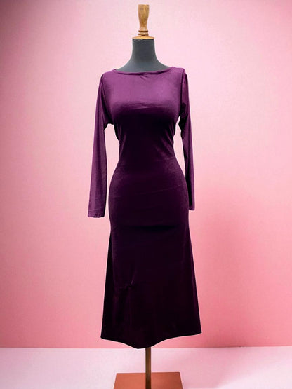 ✨ Velvet Western Bodycon Dress  ✨