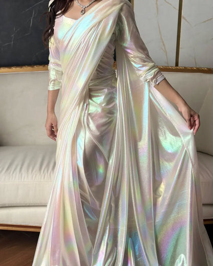 ✨ Moonlight Rainbow Saree ✨