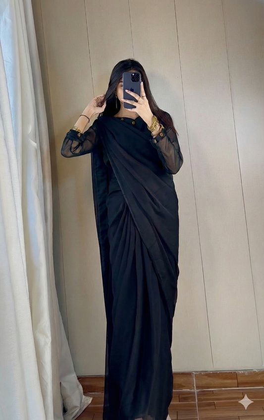 Gulbahar Chiffon Saree