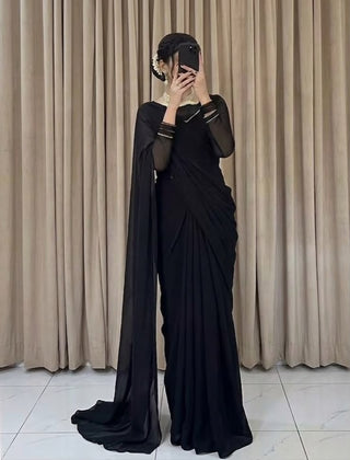 ✨ Zebaish Chiffon Saree