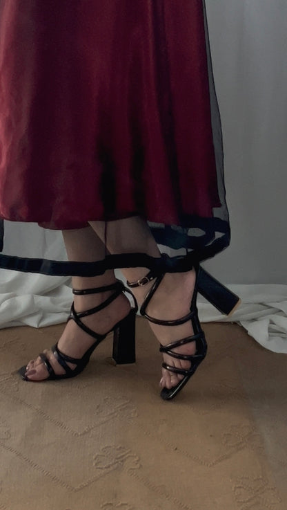 "Midnight Allure – 2-Piece Sheer Elegance Set"