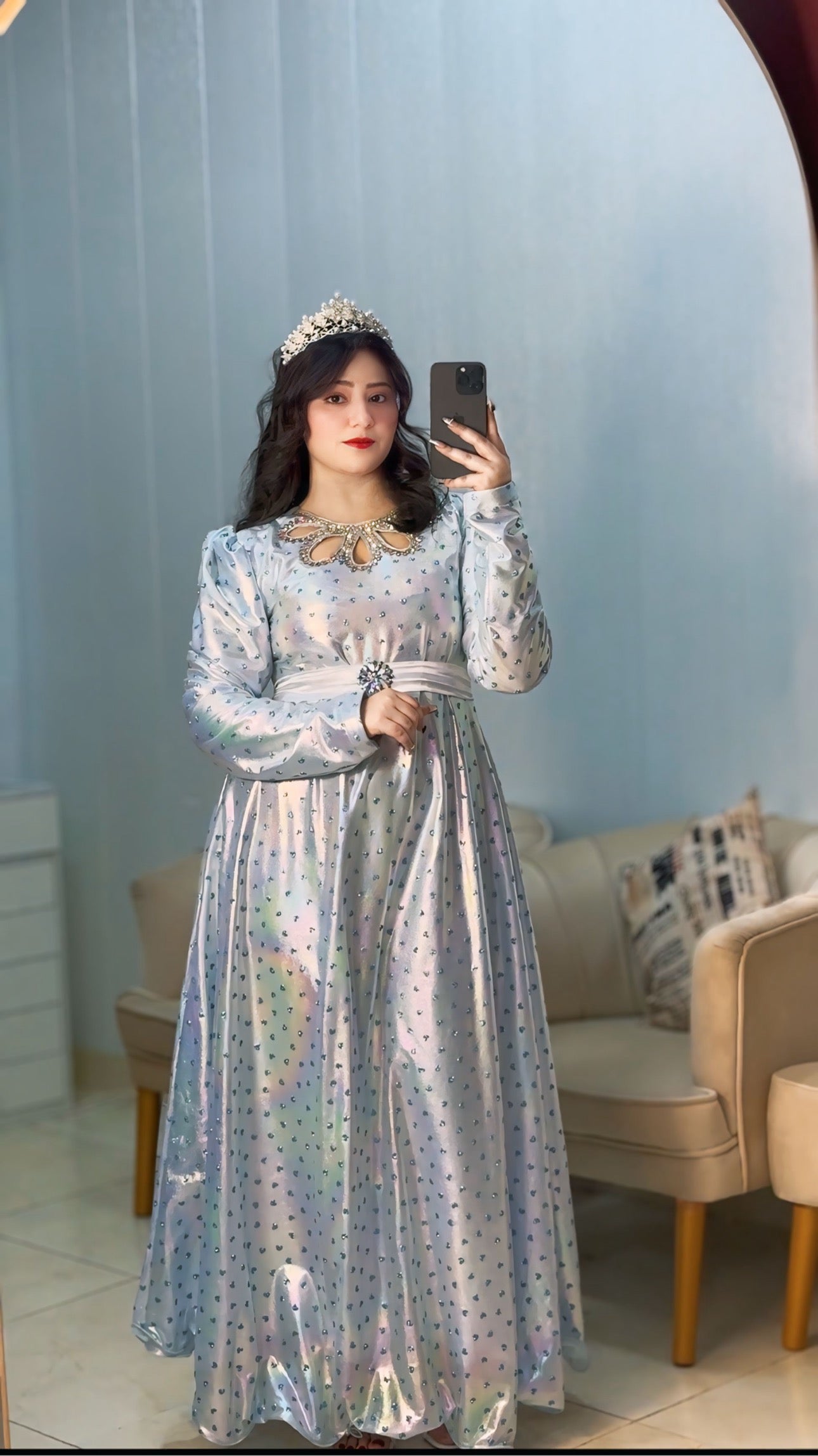 3pcs Cutwork Moonlight Ring Airline Frock/Maxi
