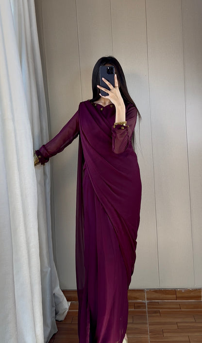 Gulbahar Chiffon Saree