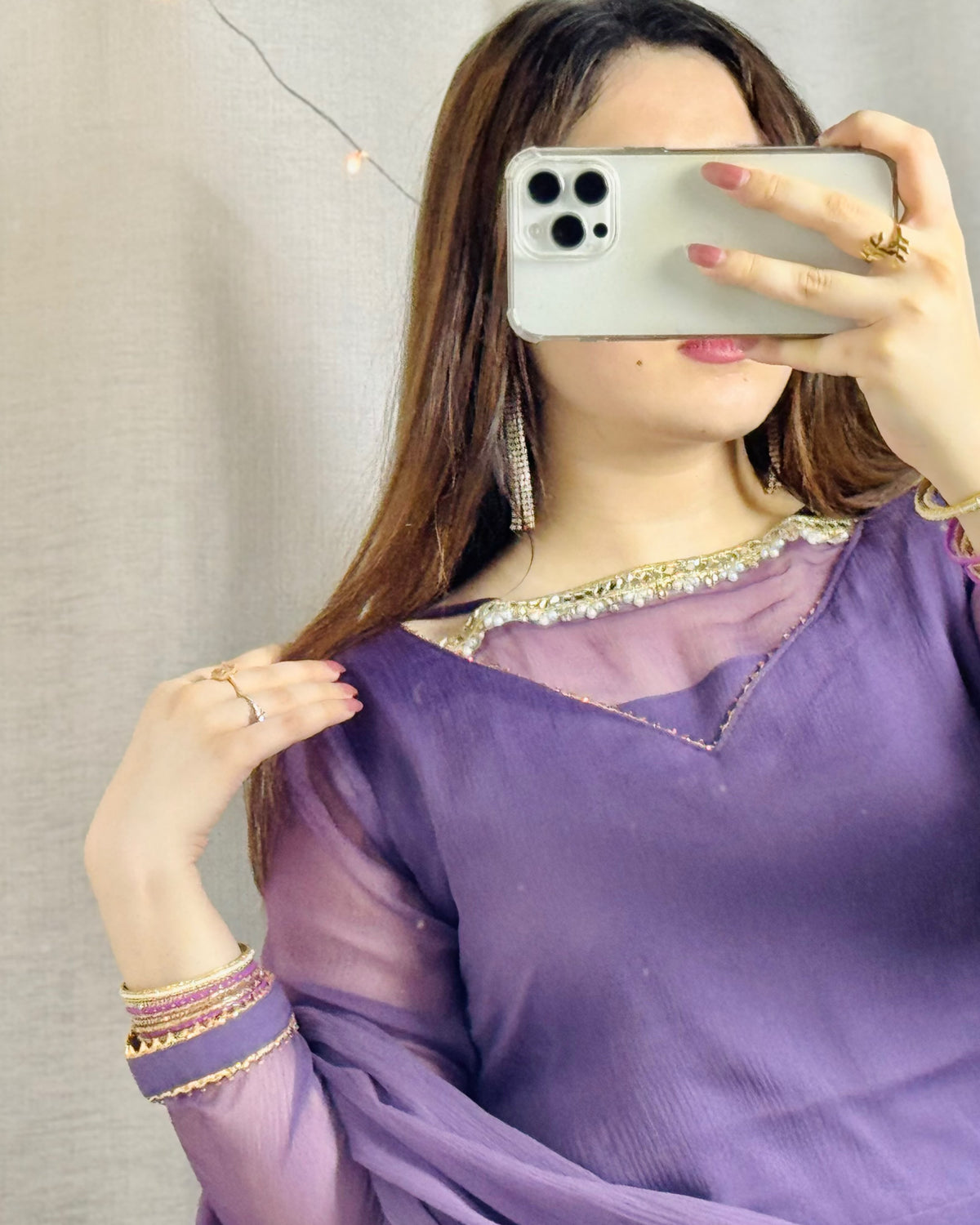 ✨ Zebaish Chiffon Saree