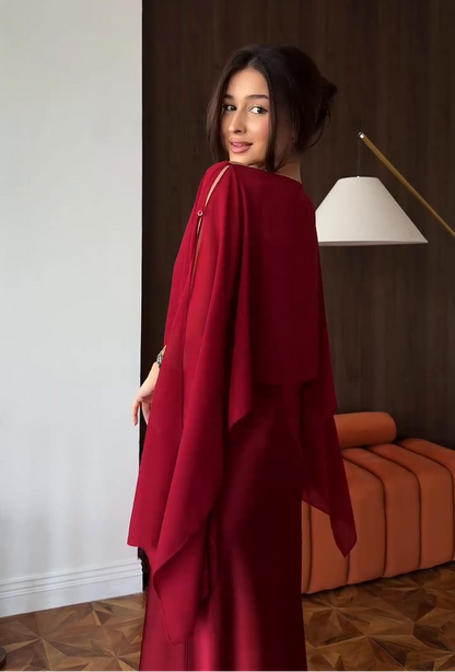 Crimson Veil – 2PC Set