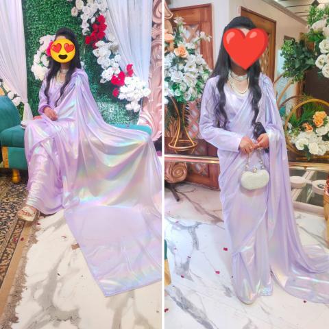 ✨ Moonlight Rainbow Saree ✨