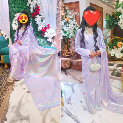 ✨ Moonlight Rainbow Saree ✨