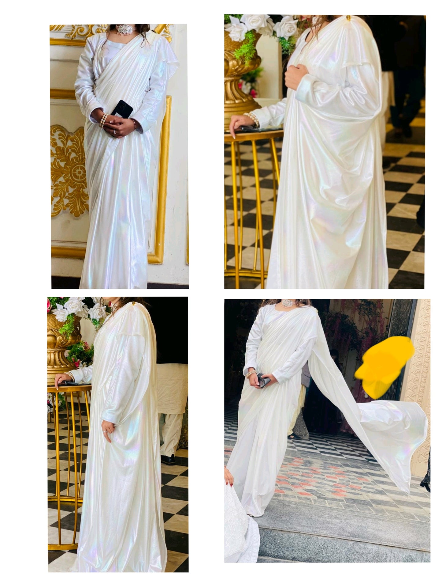 ✨ Moonlight Rainbow Saree ✨