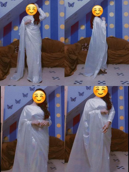 ✨ Moonlight Rainbow Saree ✨