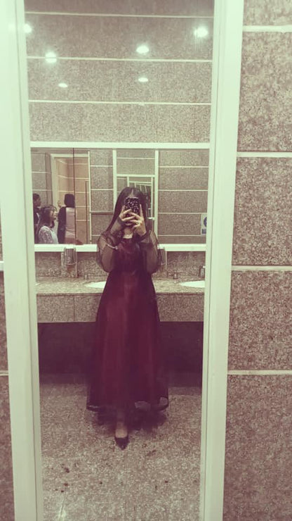 "Midnight Allure – 2-Piece Sheer Elegance Set"