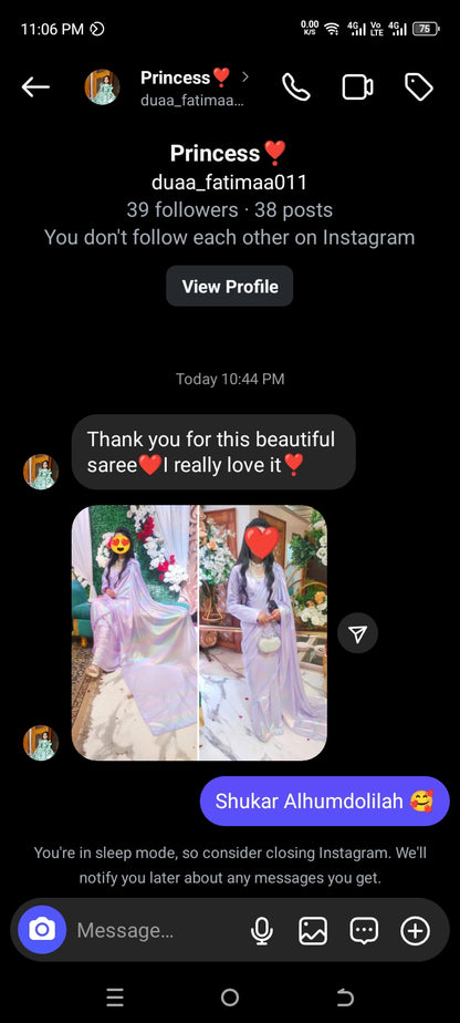 ✨ Moonlight Rainbow Saree ✨