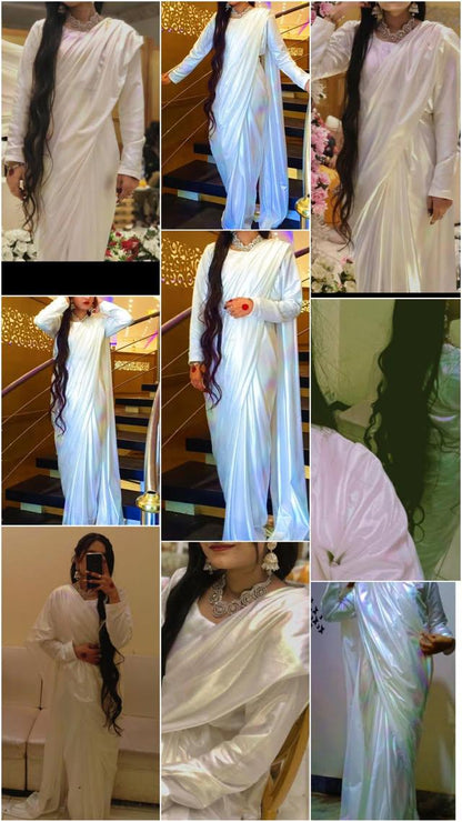 ✨ Moonlight Rainbow Saree ✨