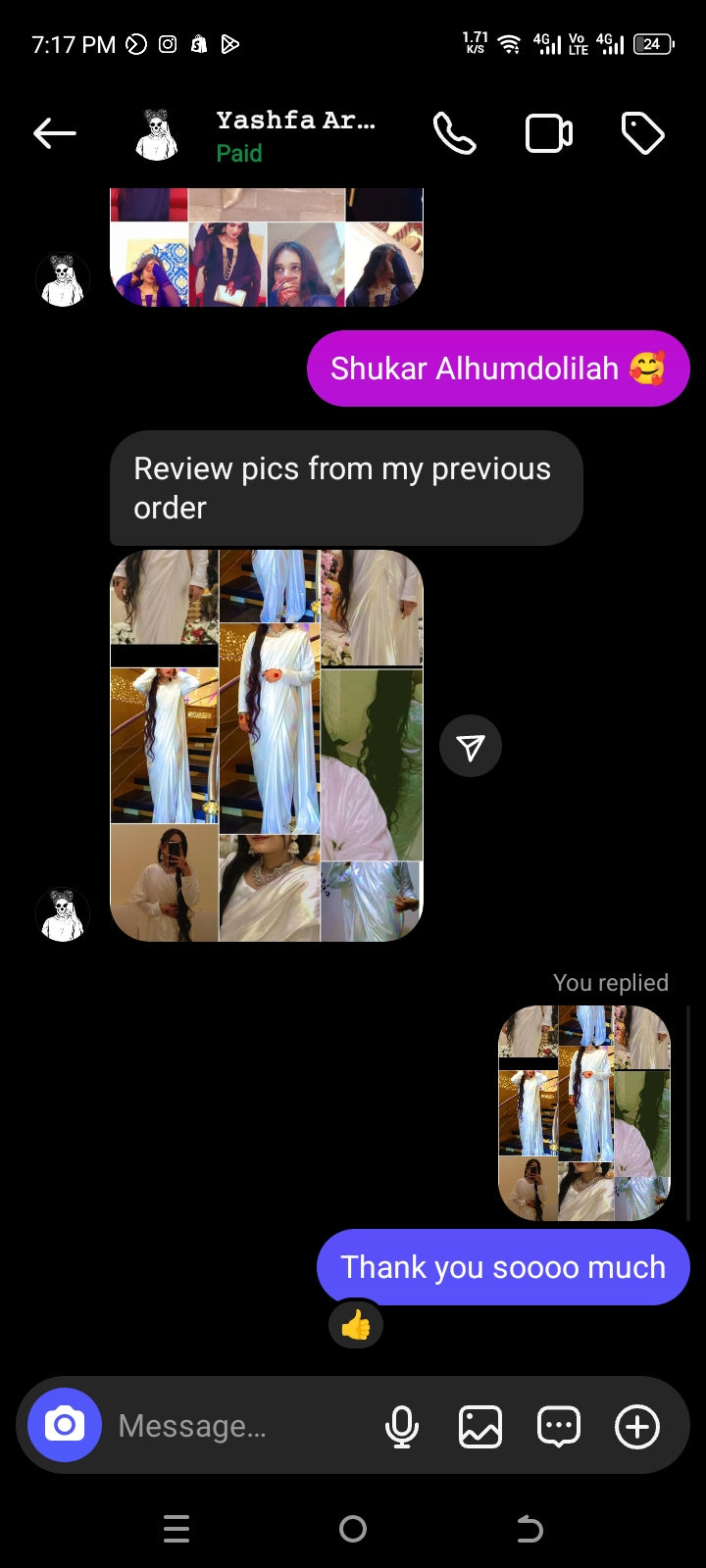 ✨ Moonlight Rainbow Saree ✨