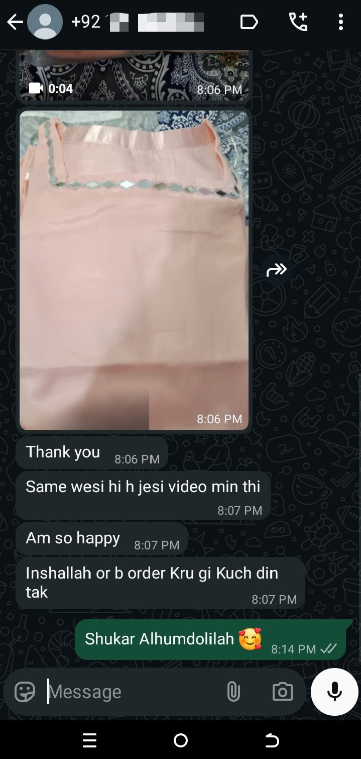 Shama-e-Husn Chiffon Saree Pink Peach